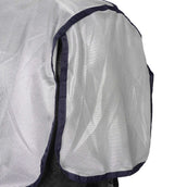 HKM Couverture Anti-Mouches Lyon avec Partie du Cou Argent HKM Couverture Anti-Mouches Lyon avec Partie du Cou Argent