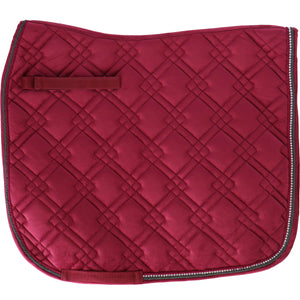 HKM Tapis de Selle Berry Dressage Vin rouge HKM Tapis de Selle Berry Dressage Vin rouge