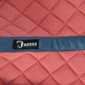 HORKA Tapis de Selle Jollycorn Polyvalent Garnet Rose HORKA Tapis de Selle Jollycorn Polyvalent Garnet Rose