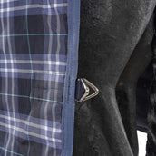 Rhino Plus Turnout Lite 0g Navy Check/Indigo Rhino Plus Turnout Lite 0g Navy Check/Indigo