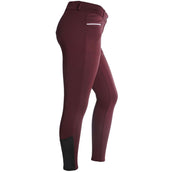 EQUITHÈME Pantalon d'Équitation Claudine Bordeaux EQUITHÈME Pantalon d'Équitation Claudine Bordeaux