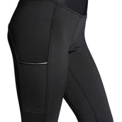 EQUITHÈME Legging d'Équitation Brigitte Noir EQUITHÈME Legging d'Équitation Brigitte Noir