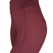 EQUITHÈME Legging d'Équitation Brigitte Bordeaux EQUITHÈME Legging d'Équitation Brigitte Bordeaux