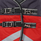 WeatherBeeta Couverture d'Hiver ComFiTec Plus Dynamic II Detach-A-Neck Medium 220g Noir/Rouge/Argent WeatherBeeta Couverture d'Hiver ComFiTec Plus Dynamic II Detach-A-Neck Medium 220g Noir/Rouge/Argent