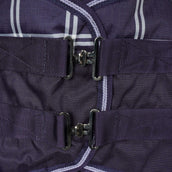 Saxon Couverture Defiant 600D Combo Neck Heavy 300g Navy Plaid Saxon Couverture Defiant 600D Combo Neck Heavy 300g Navy Plaid