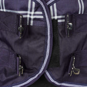 Saxon Couverture Defiant 600D Combo Neck Heavy 300g Navy Plaid Saxon Couverture Defiant 600D Combo Neck Heavy 300g Navy Plaid