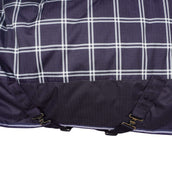 Saxon Couverture Defiant 600D Combo Neck Heavy 300g Navy Plaid Saxon Couverture Defiant 600D Combo Neck Heavy 300g Navy Plaid