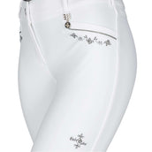Fair Play Pantalon d'Équitation Johanna Fleur Blanc Fair Play Pantalon d'Équitation Johanna Fleur Blanc