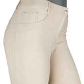 HKM Pantalon d'Équitation Sunshine Silicone Genouillères Beige HKM Pantalon d'Équitation Sunshine Silicone Genouillères Beige