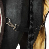 HORKA Couverture d'Écurie Luxe avec Col Bordeaux HORKA Couverture d'Écurie Luxe avec Col Bordeaux