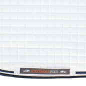 Schockemöhle Tapis de Selle Neo Star de Saut blanc/marine Schockemöhle Tapis de Selle Neo Star de Saut blanc/marine