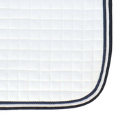 Schockemöhle Tapis de Selle Neo Star de Saut blanc/marine Schockemöhle Tapis de Selle Neo Star de Saut blanc/marine