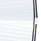 Schockemöhle Tapis de Selle Neo Star de Saut blanc/marine Schockemöhle Tapis de Selle Neo Star de Saut blanc/marine