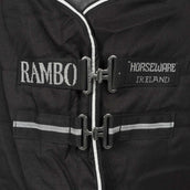Rambo Couverture d'Écurie 200g Noir/Argent Rambo Couverture d'Écurie 200g Noir/Argent