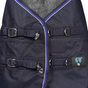 EQUITHÈME Couverture d'Extérieur Classic 1200D 100g Marin EQUITHÈME Couverture d'Extérieur Classic 1200D 100g Marin