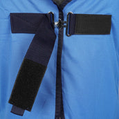 Harry's Horse Couverture Anti-Mouches Mesh Pro Neck Bleu Harry's Horse Couverture Anti-Mouches Mesh Pro Neck Bleu
