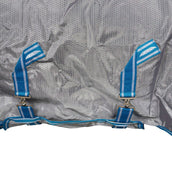 WeatherBeeta Couverture Anti-Mouches ComFiTec Hexi Shield Combo Neck Silver/Teal Blue WeatherBeeta Couverture Anti-Mouches ComFiTec Hexi Shield Combo Neck Silver/Teal Blue