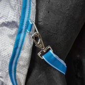 WeatherBeeta Couverture Anti-Mouches ComFiTec Hexi Shield Combo Neck Silver/Teal Blue WeatherBeeta Couverture Anti-Mouches ComFiTec Hexi Shield Combo Neck Silver/Teal Blue