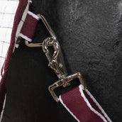 WeatherBeeta Couverture d'Été Hybrid Seasons Combo Neck White/Maroon WeatherBeeta Couverture d'Été Hybrid Seasons Combo Neck White/Maroon