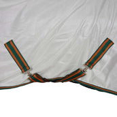 WeatherBeeta Couverture Anti-Mouches ComFiTec Tyro Mesh Combo Neck White/Green/Burnt Orange WeatherBeeta Couverture Anti-Mouches ComFiTec Tyro Mesh Combo Neck White/Green/Burnt Orange