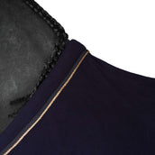 HKM Couvertures Anti-Transpiration Rosegold Glamour Bleu foncé/RoseOr HKM Couvertures Anti-Transpiration Rosegold Glamour Bleu foncé/RoseOr