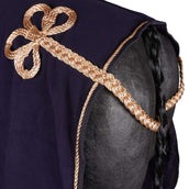 HKM Couvertures Anti-Transpiration Rosegold Glamour Bleu foncé/RoseOr HKM Couvertures Anti-Transpiration Rosegold Glamour Bleu foncé/RoseOr