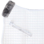 Bucas Tapis de Selle Show-Line Dressage Blanc/Blanc Bucas Tapis de Selle Show-Line Dressage Blanc/Blanc