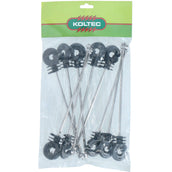 Koltec Isolateur A bague d'espacement RVS 10 Pièces Koltec Isolateur A bague d'espacement RVS 10 Pièces