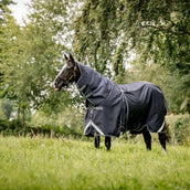 Rambo Optimo Turnout Plus 0g Navy/Thunderstorm Grey Rambo Optimo Turnout Plus 0g Navy/Thunderstorm Grey