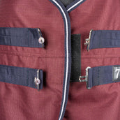 EQUITHÈME Couverture d'Extérieur Tyrex 1200D 0g High Neck Bordeaux EQUITHÈME Couverture d'Extérieur Tyrex 1200D 0g High Neck Bordeaux