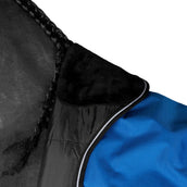 EQUITHÈME Couverture d'Extérieur Tyrex 1200D 300g Aisance High Neck Bleu Royal EQUITHÈME Couverture d'Extérieur Tyrex 1200D 300g Aisance High Neck Bleu Royal
