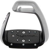 Freejump Étriers Soft Up Classic+ Argent/Noir Freejump Étriers Soft Up Classic+ Argent/Noir