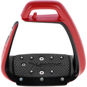 Freejump Étriers Soft Up Classic+ Pearl Red/Noir Freejump Étriers Soft Up Classic+ Pearl Red/Noir