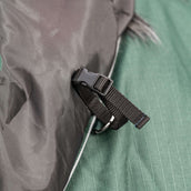 Agradi Horse Couvre-Cou 1200D 200gr Bande Réfléchissante Vert Agradi Horse Couvre-Cou 1200D 200gr Bande Réfléchissante Vert