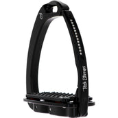 Tech Stirrups Étriers Venice Plus Swarovski Dressage Noir/Noir Tech Stirrups Étriers Venice Plus Swarovski Dressage Noir/Noir