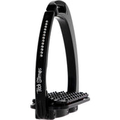Tech Stirrups Étriers Venice Plus Swarovski Dressage Noir/Noir Tech Stirrups Étriers Venice Plus Swarovski Dressage Noir/Noir