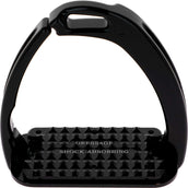 Tech Stirrups Étriers Venice Plus Swarovski Dressage Noir/Noir Tech Stirrups Étriers Venice Plus Swarovski Dressage Noir/Noir