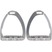 Tech Stirrups Étriers Venice Plus Swarovski Dressage Argent/Argent Tech Stirrups Étriers Venice Plus Swarovski Dressage Argent/Argent