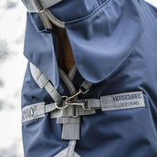 Amigo Chemise Turnout 1200D Integrated 0g Marine/Gris Titane/Argent Amigo Chemise Turnout 1200D Integrated 0g Marine/Gris Titane/Argent