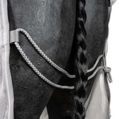 Amigo Couverture Anti-Mouches Integrated Argent/Gris Titane/Argent Amigo Couverture Anti-Mouches Integrated Argent/Gris Titane/Argent