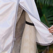 Amigo Couverture Anti-Mouches Integrated Argent/Gris Titane/Argent Amigo Couverture Anti-Mouches Integrated Argent/Gris Titane/Argent