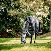 Amigo Wug Turnout 1200D 50g Noir/Gris Titane/Argent Amigo Wug Turnout 1200D 50g Noir/Gris Titane/Argent