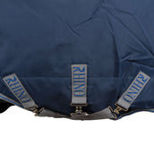 Rhino Chemise Turnout 100g Bleu marine/Gris titane/Bleu classique Rhino Chemise Turnout 100g Bleu marine/Gris titane/Bleu classique