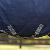 Rhino Chemise Turnout Pony 100g Bleu marine/Gris titane/Bleu classique Rhino Chemise Turnout Pony 100g Bleu marine/Gris titane/Bleu classique