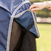 Rhino Chemise Turnout Pony 100g Bleu marine/Gris titane/Bleu classique Rhino Chemise Turnout Pony 100g Bleu marine/Gris titane/Bleu classique