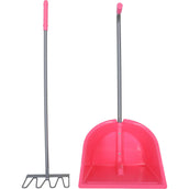 Kerbl Pelle et Râteau à Crottin Rose Kerbl Pelle et Râteau à Crottin Rose