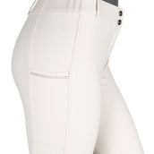 Montar Pantalon d'Équitation MoZuna Gun Metal Crystals Prise de Genou Warm Light Grey Montar Pantalon d'Équitation MoZuna Gun Metal Crystals Prise de Genou Warm Light Grey
