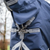 Amigo Turnout Rug Integrated 1200D 150g Navy/Titanium Grey/Silver Amigo Turnout Rug Integrated 1200D 150g Navy/Titanium Grey/Silver