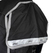 Amigo Turnout Rug Integrated 1200D 250g Black/Titanium Grey/Silver Amigo Turnout Rug Integrated 1200D 250g Black/Titanium Grey/Silver