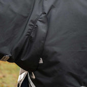 Amigo Turnout Rug Integrated 1200D 250g Black/Titanium Grey/Silver Amigo Turnout Rug Integrated 1200D 250g Black/Titanium Grey/Silver